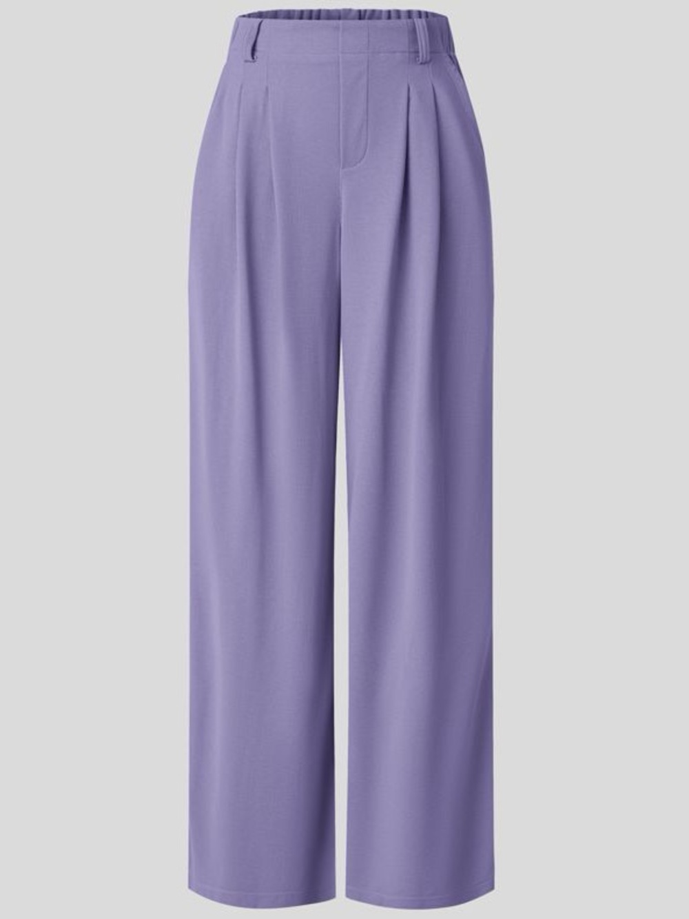 Halara Mellow Purple Flex™ High Waisted Pocket Wide Leg Waffle Work Pants - Picture 10 of 10